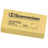 Soennecken Haftnotiz 5810 50x40mm hellgelb 12x100Blatt 12 St./Pack.