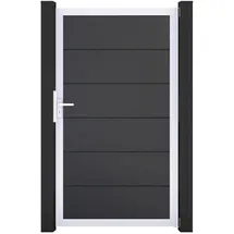 GROJA Gartentor 100 x 180 cm Anthrazit