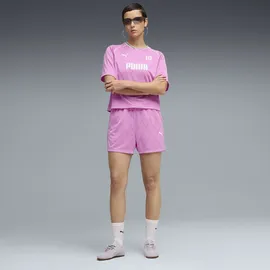 Puma Sport High-Rise 4" Jerseyshorts Damen Mauve Pop XS