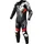 Macna Ignite perforierte 1-Teiler Motorrad Lederkombi 1tlg. perforiert - Schwarz/Rot/Weiß - 46