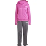 adidas W LINEAR TS Trainingsanzug Pink/Semi Lucid Fuchsia S