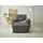 OTTO home Loveseat FINNLEY Cord 120 x 85 x 166 cm Grau mit Hocker