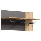 VCM Wandgarderobe Esteban Grau/Eiche