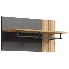 VCM Wandgarderobe Esteban Grau/Eiche