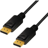 Logilink DisplayPort Anschlusskabel DisplayPort Stecker, DisplayPort Stecker 2.00m Schwarz