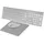Tacens Zenith, 3-in-1 Kabelloses Combo mit DualLink 2.4 GHz Technologie, Full-Size Komplett mit SmartKey Copilot AI, Optische Maus 3200 DPI, Nanotextil-Mauspad, Spanische Sprache, Weiß