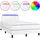 vidaXL Boxspringbett 120 x 200 cm Weiß