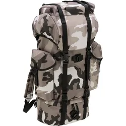 Brandit Nylon Rucksack, schwarz-grau für Männer