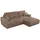 MKS Ecksofa OVO Cord 4-Sitzer Braun