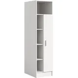 xonox.home – Universalschrank Free 50x195x68 cm in weiß Nachbildung – Vielseitiger Hochschrank für Bad oder Hauswirtschaftsraum – Moderner Schrank mit viel Stauraum – zur Aufbewahrung & Organisation