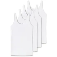 SCHIESSER Damen Trägertop, 4er Pack - Single Jersey, Serie