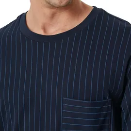 SCHIESSER Schlafanzug Comfort Essentials Blau 52