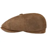 Stetson Burney Hatteras Schirmmütze Vintage Look Herren Sommer Winter braun S (54-55 cm) - S
