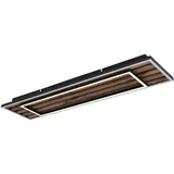 GLOBO LED-Deckenleuchte WOODY 80 cm