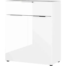 Germania Kombikommode 83 x 102 x 42 cm Weiß