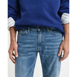 GANT Slim Fit Jeans Mid Blue Worn In 34 34
