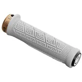 Ergon GDH Team Vali Höll Edition Fahrradgriffe weiß/gold 135 mm