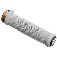 Ergon GDH Team Vali Höll Edition Fahrradgriffe weiß/gold 135 mm