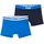 Puma EVERYDAY PLACED LOGO BOXER Blau / Mehrfarbig M 2er Pack