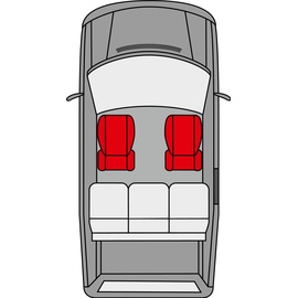 Walser Autositzbezug Modulo Highback Einzelsitzbezug 1-teilig