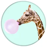 Popsockets PopGrip Bubblegum Giraffe