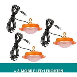 EasyMaxx Solar-Generator Kit 4500mAh schwarz/orange