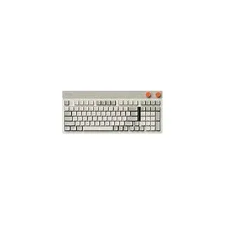LOFREE Block Kabellose Mechanische Tastatur, 98 Tasten, Wiederaufladbar, Hot-Swap-fähig, mit 3 Verbindungsmodi für Windows und Mac OS, Retro-Drehknöpfe für Lautstärkeregelung und Moduswechsel, Austaus