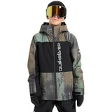 QUIKSILVER Snow Side Hit Block Jacket Jacke Grün 12