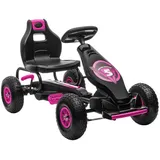 Homcom Go Kart Kunststoff, Metall