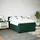 vidaXL Boxspringbett 160 x 200 cm Dunkelgrün