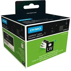 Visitenkartenetikett S0929100 89x51mm weiß 300er-Pack - weiß