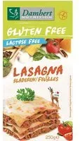 Damhert Gluten Free Lasagna Autre 250 g