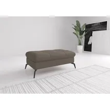 sit&more Polsterhocker Amica mit Stauraum 102 x 47 x 69 cm Grau
