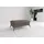 sit&more Polsterhocker Amica mit Stauraum 102 x 47 x 69 cm Grau