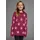 Kidsworld Strickpullover in bordeaux gemustert), | Gr.: 152/158,