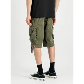 Alpha Industries Jet Cargo Shorts Dark Olive 34