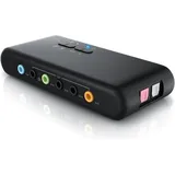 CSL USB Soundkarte für bis zu 8 Lautsprecher, Dynamic 3D Surround, Treiber