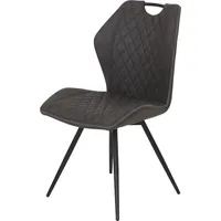 Die Möbelfundgrube Polsterstuhl Schalenstuhl Lederlook drehbar - KATJA