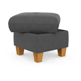 Home Affaire Polsterhocker Lindgren 61 x 46 x 61 cm Braun