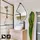 Home Deluxe LED-Spiegel Schwarz, Glas, 40x40x1 cm Badezimmer, Badezimmerspiegel, Badspiegel