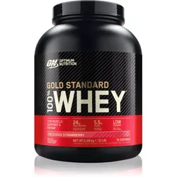 Optimum Nutrition Gold Standard Whey Protein Molkenprotein Geschmack Strawberry 2280 g