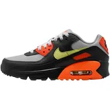 NIKE Schuhe Air Max 90 LTR (GS) Code CD6864-033 Grau Jungen, Grau Orange Gelb, 38 EU - 38 EU