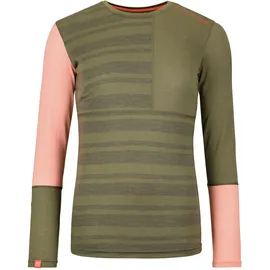 Ortovox 185 Rock'n'Wool Longsleeve, Damen, wild Herbs, M - M