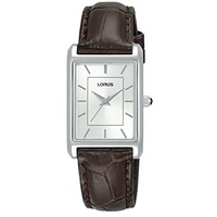 Lorus Damen Analog Quarz Uhr mit Leder Armband RG289VX9