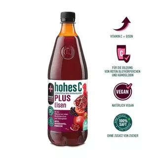 HOHES C Plus Eisen Saft 1L