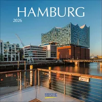 Korsch Verlag Hamburg 2026: Broschürenkalender mit Ferienterminen. Format: 30