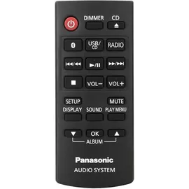 Panasonic SC-PM704EG-S Micro HiFi System mit 80W, CD, Bluetooth, DAB+, silber