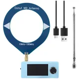 Si4732 Mini-radioempfänger + 2 Antennentypen, Frequenzbereich 10 Khz–180 Mhz, 1,9-zoll-bildschirm, Fm/am/lsb/usb-kurzwellenradio Si4732