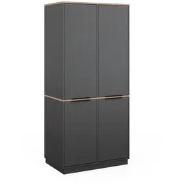 Vicco Kleiderschrank Betti, 82 x 179 cm, mit 4 Türen