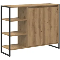 VidaXL Seitenschrank Kunsthandwerk Eiche 96,5 x 30 x 75